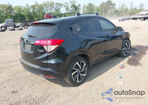 2019 Honda Hr-V Sport из США, поврежденный, VIN 3CZRU6H19KM736957